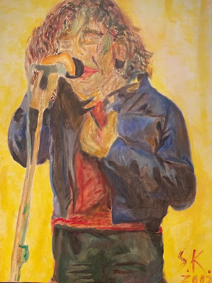 Eddie Vedder Painting by Art - Pixels Merch