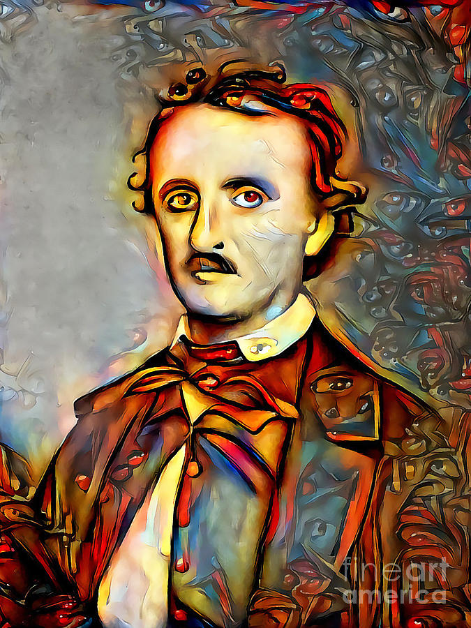 Edgar Allan Poe 20200425 Photograph by Wingsdomain Art and Photography