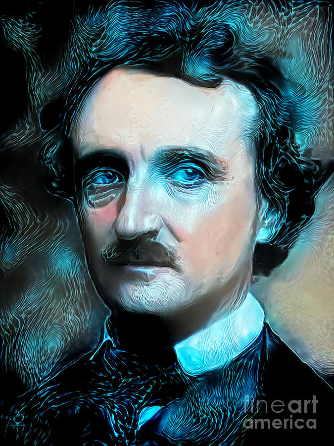 Edgar Allan Poe Lord of The Dark 20200910 Photograph by Wingsdomain Art and Photography