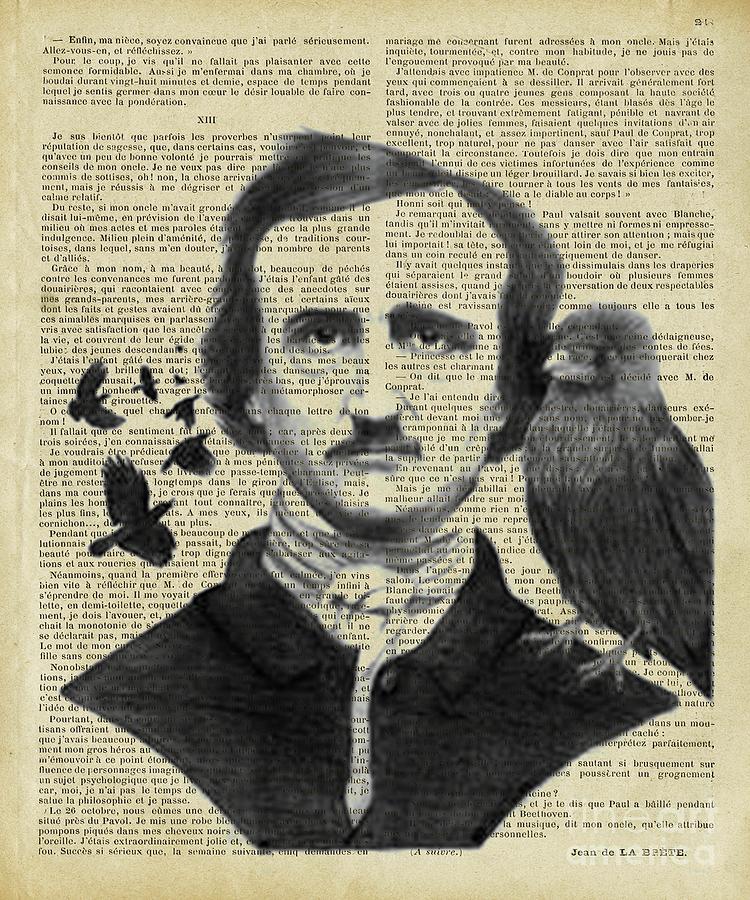 Edgar Allan Poe Digital Art - Edgar Allan Poe by Trindira A