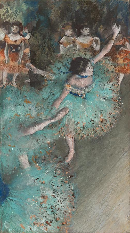 Edgar Degas Swaying Dancer Painting by MotionAge Designs