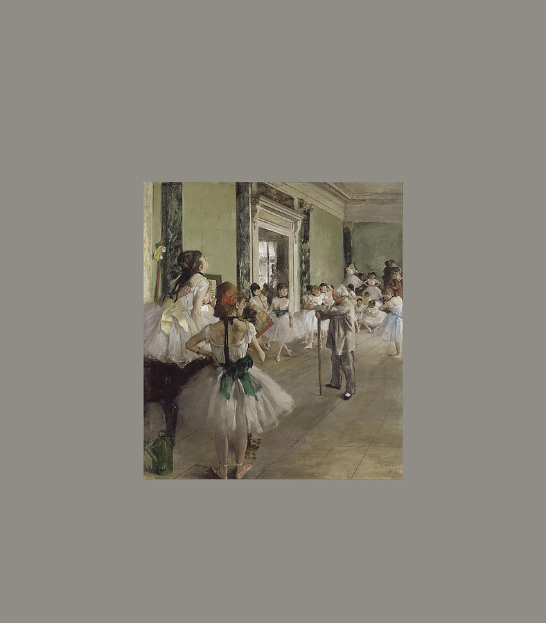 Edgar Degas The Dance Class La Classe de Danse Ballet Art Digital Art ...