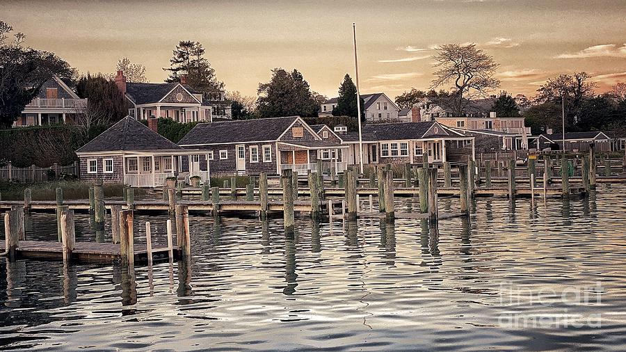 Edgartown Harbor  Photograph by David Rucker