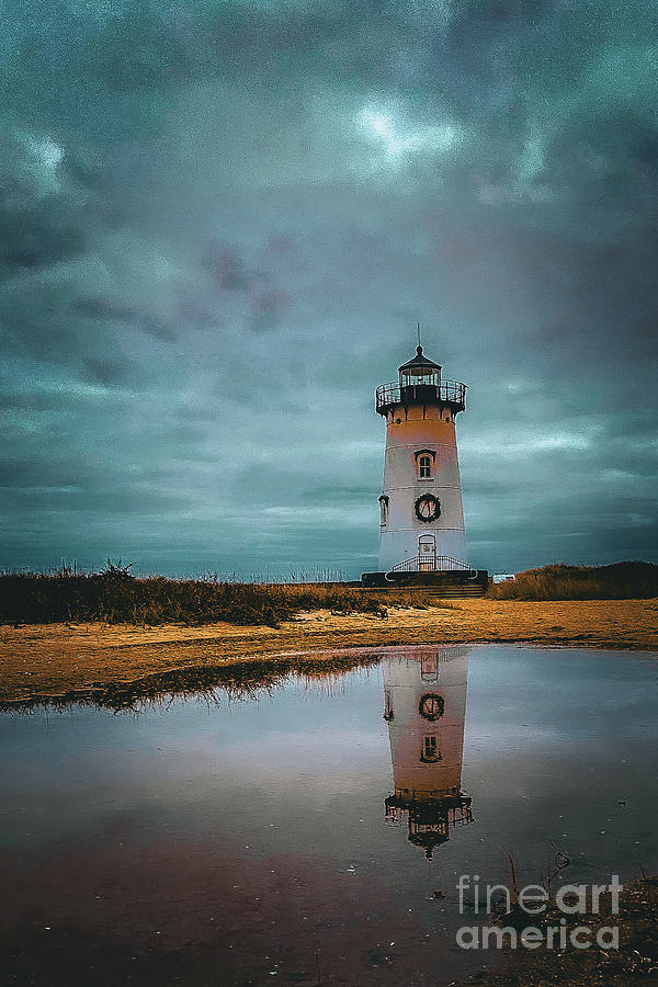 Edgartown Lighthouse Photograph by David Rucker