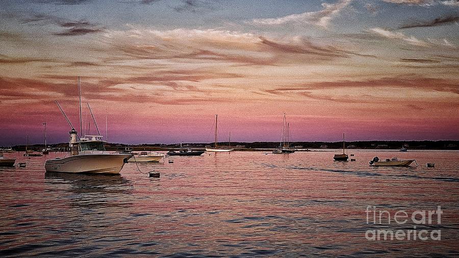 Edgartown Sunset Photograph by David Rucker