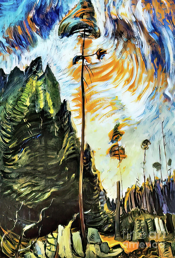 Edge Of The Forest By Emily Carr 1935 Painting By Emily Carr - Fine Art ...