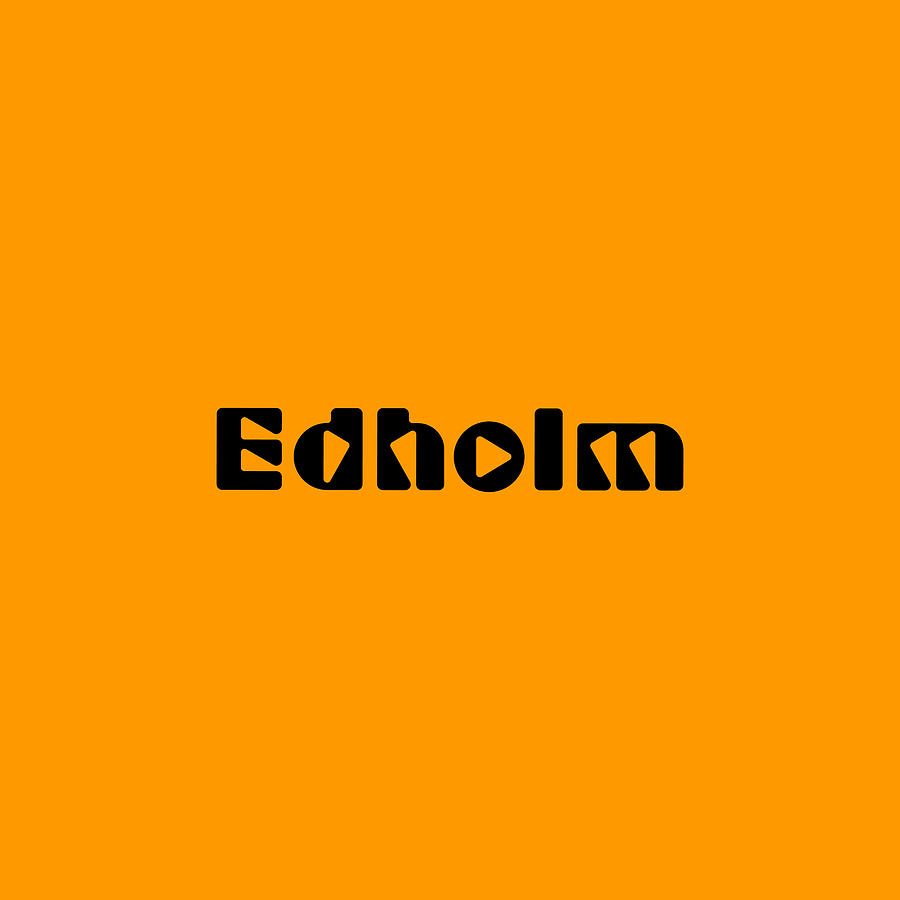 Edholm #Edholm Digital Art by TintoDesigns