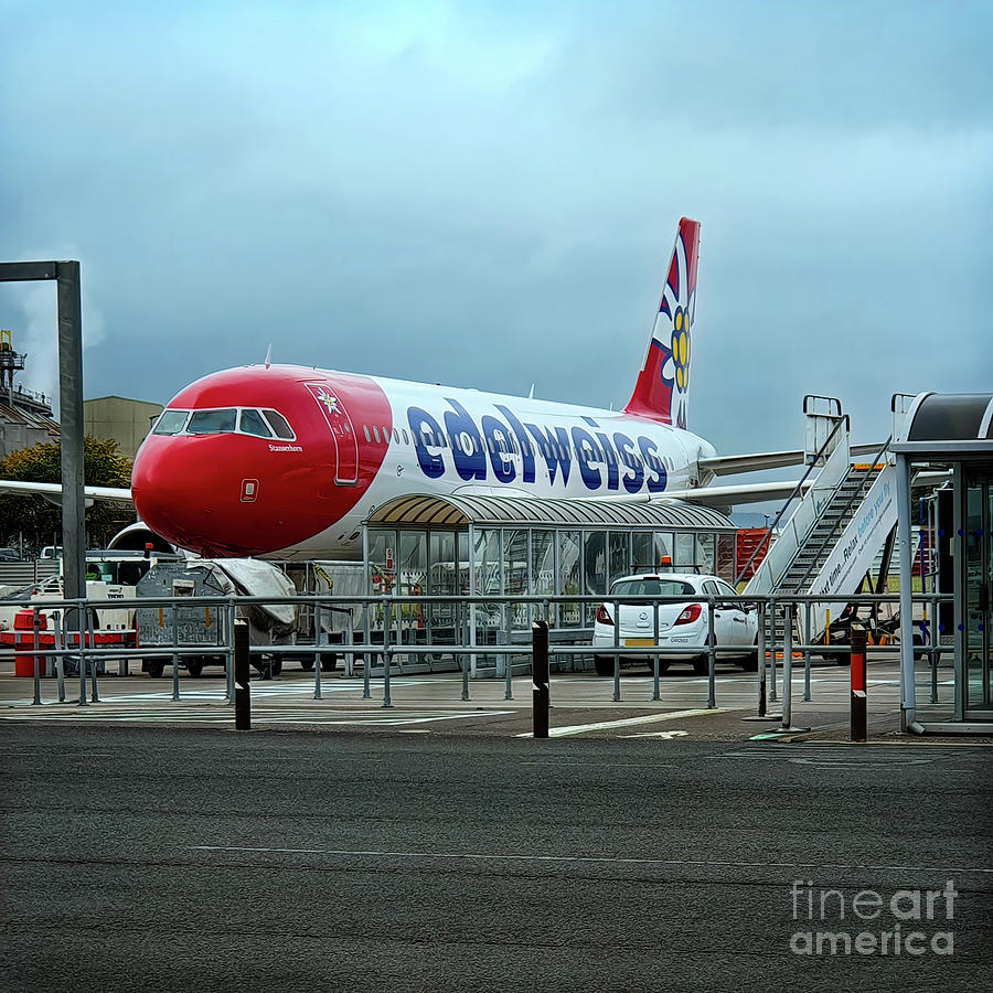 Edinburgh Airport - Ground Services Photograph by Yvonne Johnstone