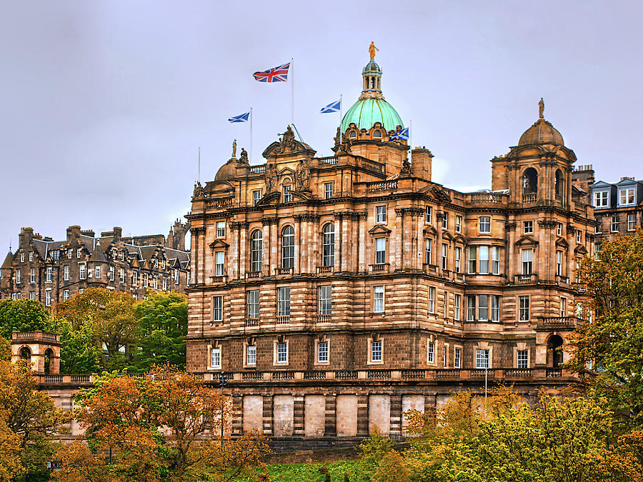 Edinburgh Bank of Scotland Building Photograph by Lexa Harpell
