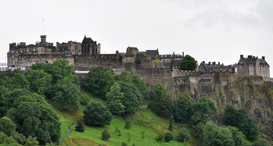 Edinburgh Castle from Afar Photograph by Aleksey Dolinko | Pixels