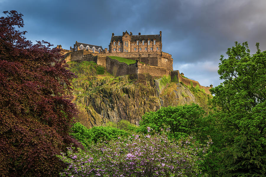 Edinburgh Castle In May Photograph by Artur Bogacki