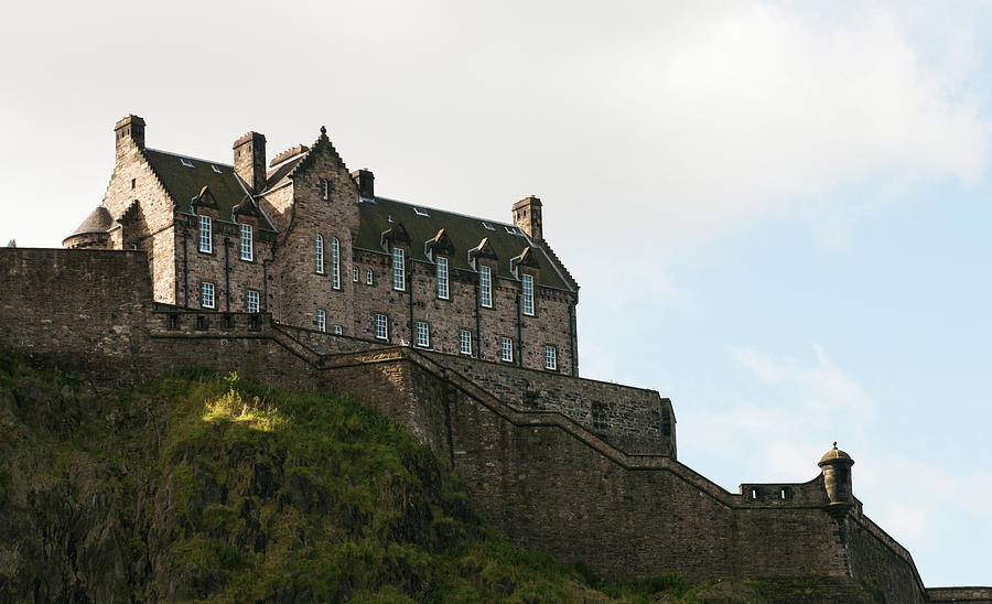 Edinburgh Castle landmark in Scotland United Kingdom Photograph by Michalakis Ppalis