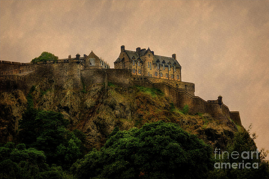 Edinburgh Castle, Scotland Photograph by Yvonne Johnstone