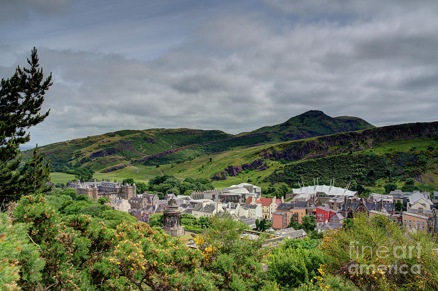 Edinburgh Holyrood Vista Photograph