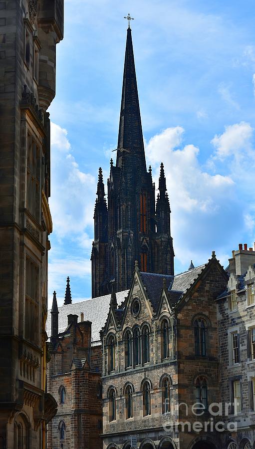 Edinburgh Old Town Architecture Photograph by Yvonne Johnstone
