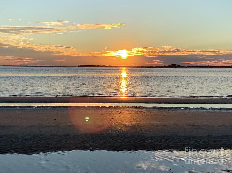 Edisto Beach South Carolina Sunset Photograph by Catherine Wilson