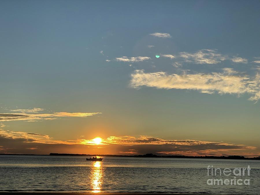 Edisto Beach Sunset 4 Photograph by Catherine Wilson