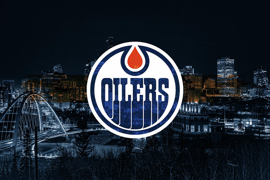 Edmonton Oilers NHL Hockey Digital Art by SportsPop Art | Pixels