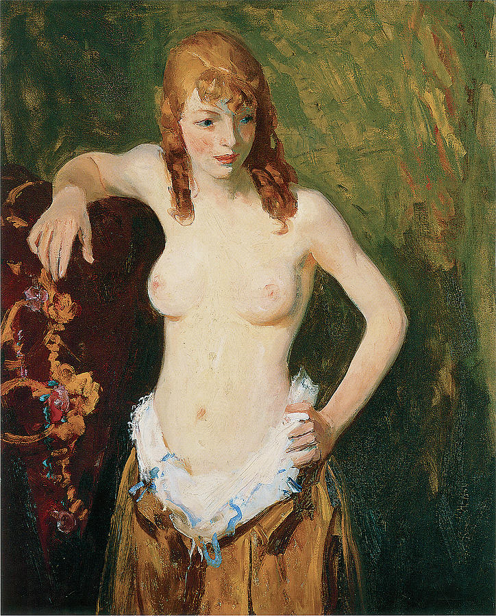 Edna Smith 1915 Painting by Robert Henri