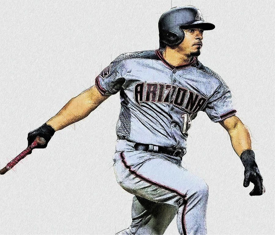 Eduardo Escobar Arizona Diamondbacks City Connect 2021 Baseball