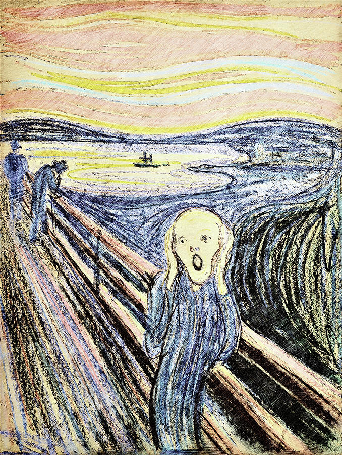 famous impressionist art scream