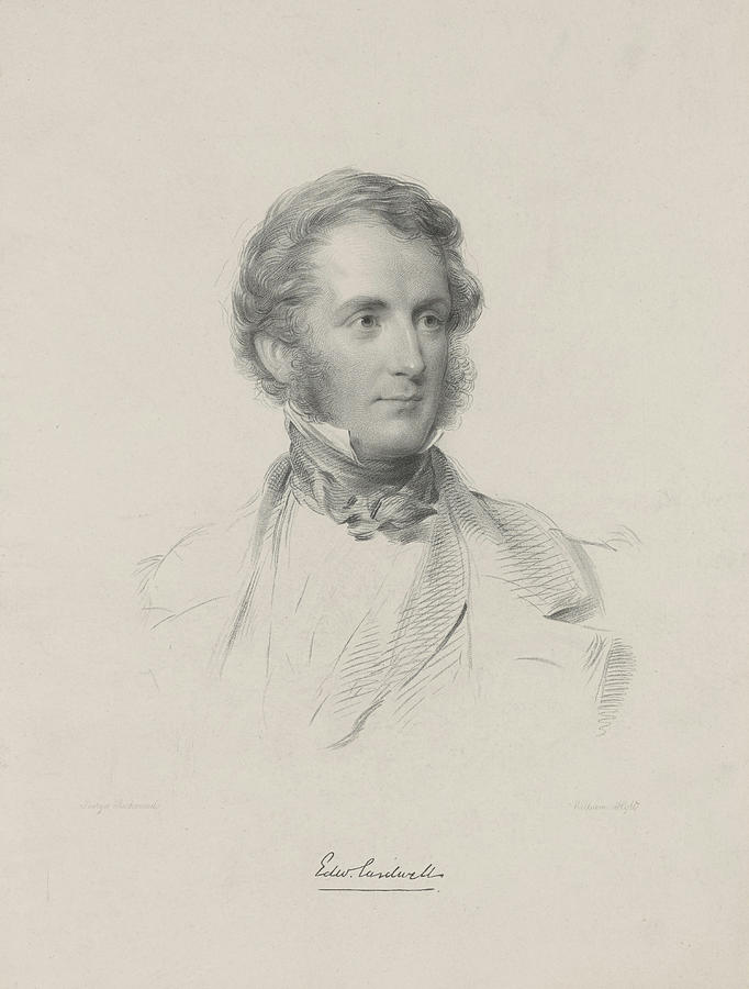 Edward Cardwell Drawing by William Holt - Fine Art America