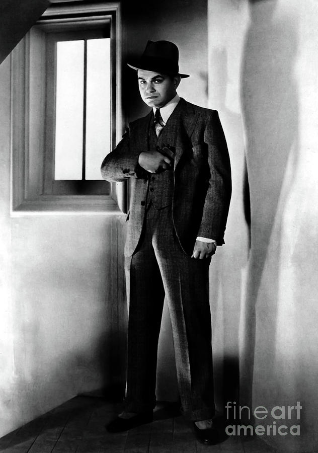Edward G. Robinson - Little Caesar  Photograph by Sad Hill - Bizarre Los Angeles Archive