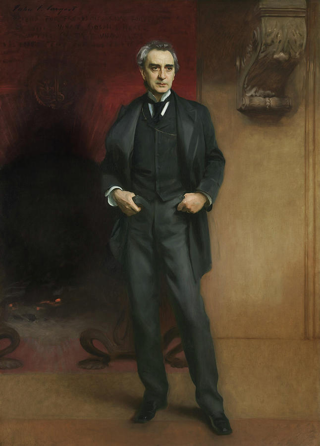 John Singer Sargent Painting - Edwin Booth by John Singer Sargent