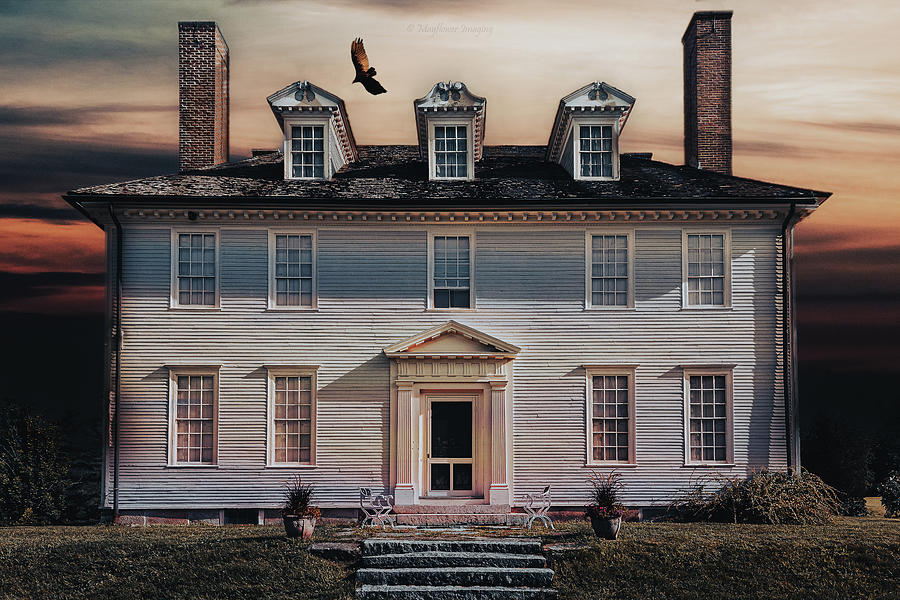 Eerie House Digital Art by Mayflower Imaging