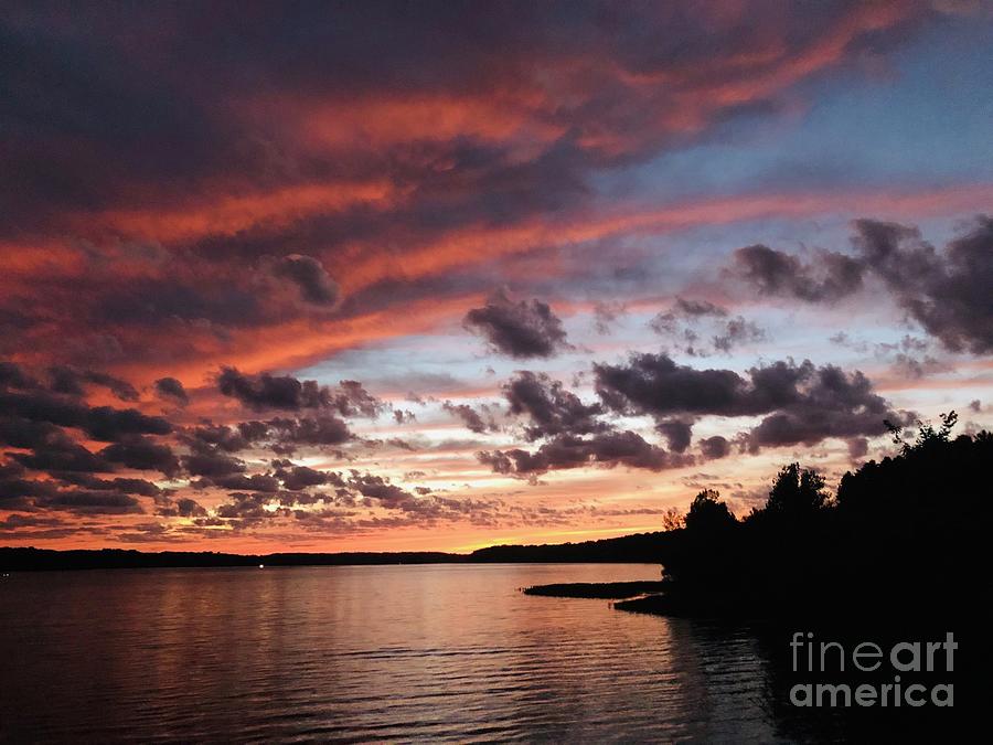 Eerie Sunset Photograph by Bill Dinkins - Fine Art America