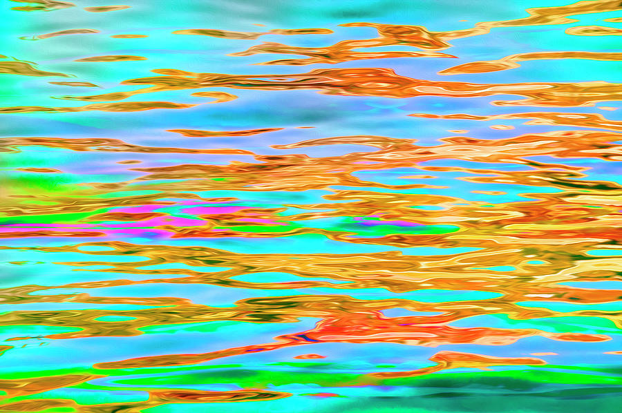 Abstract Photograph - Effet de Soleil 2 by Mary Mansey