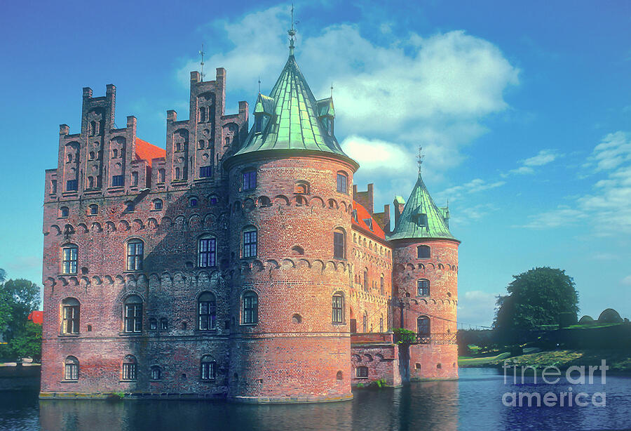 Egeskov Water Castle Photograph by Bob Phillips