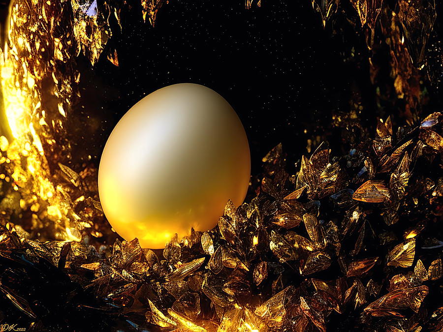 Egg of a Phoenix Digital Art by David Kincaid - Fine Art America