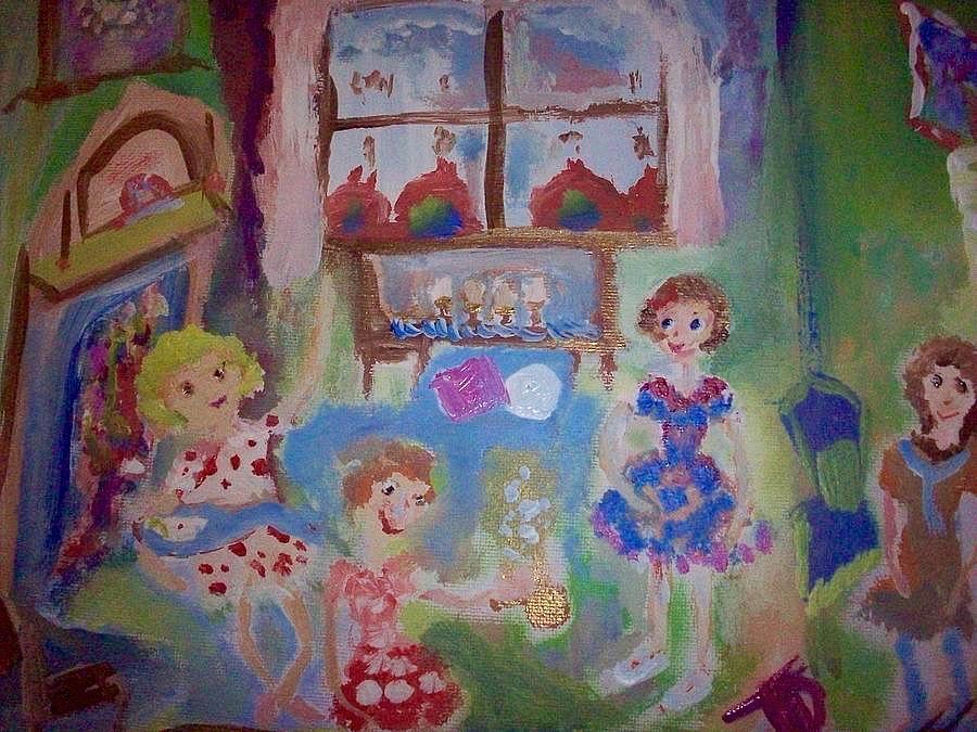Eggs for tea Painting by Judith Desrosiers