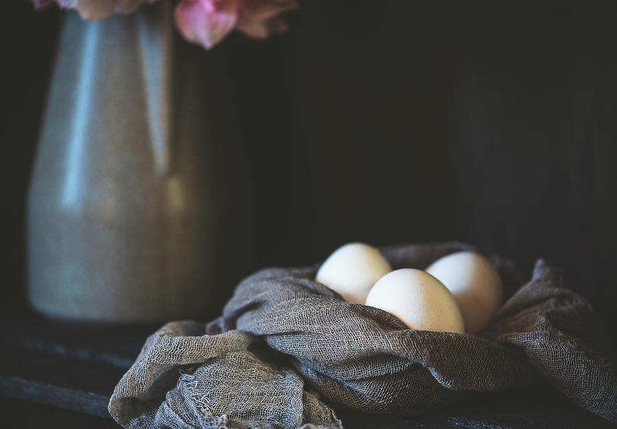 Eggs Photograph by Lori Rowland
