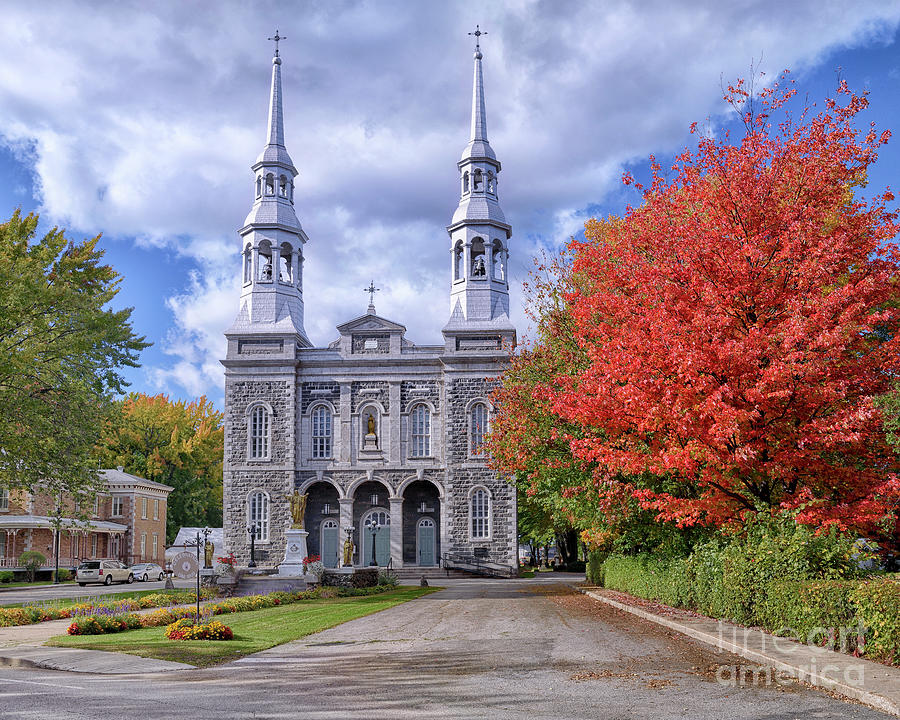 Eglise de Champlain Photograph by Norman Gabitzsch
