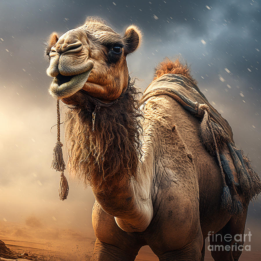 Egyptian Camel Digital Art by Elisabeth Lucas - Fine Art America