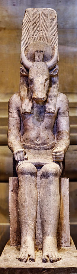 Egyptian God Montu Photograph by Weston Westmoreland