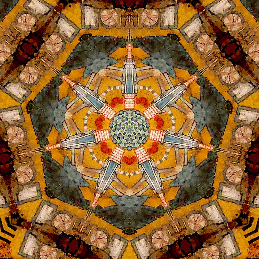 Egyptian Mandala 2A Photograph by David Vala | Fine Art America