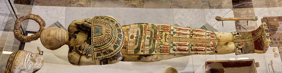 Egyptian Mummy Louvre 01 Photograph by Weston Westmoreland