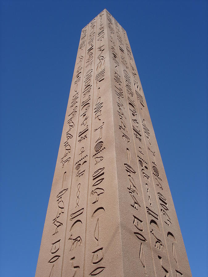 Egyptian Obelisk Photograph by Kenny Glover