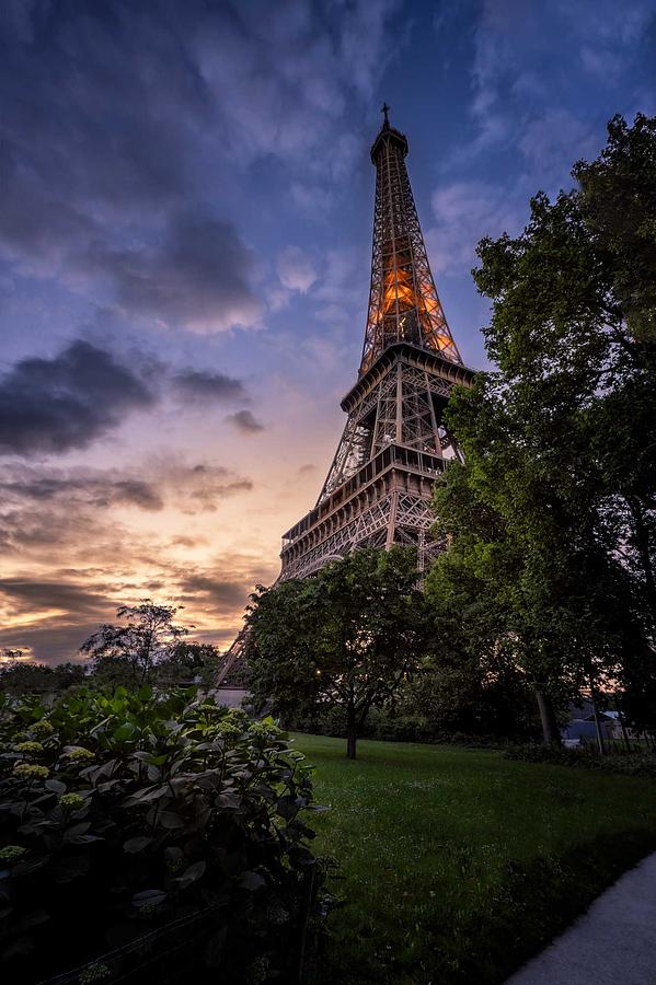 Eiffel at Dawn Photograph by Dave Koch