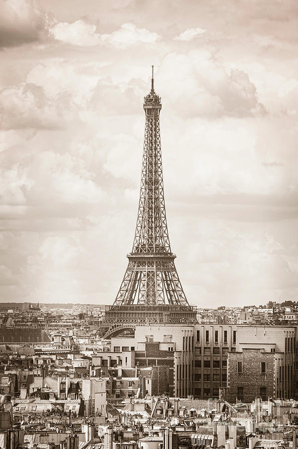 Paris Photograph - Eiffel Tower 39 by Micah May