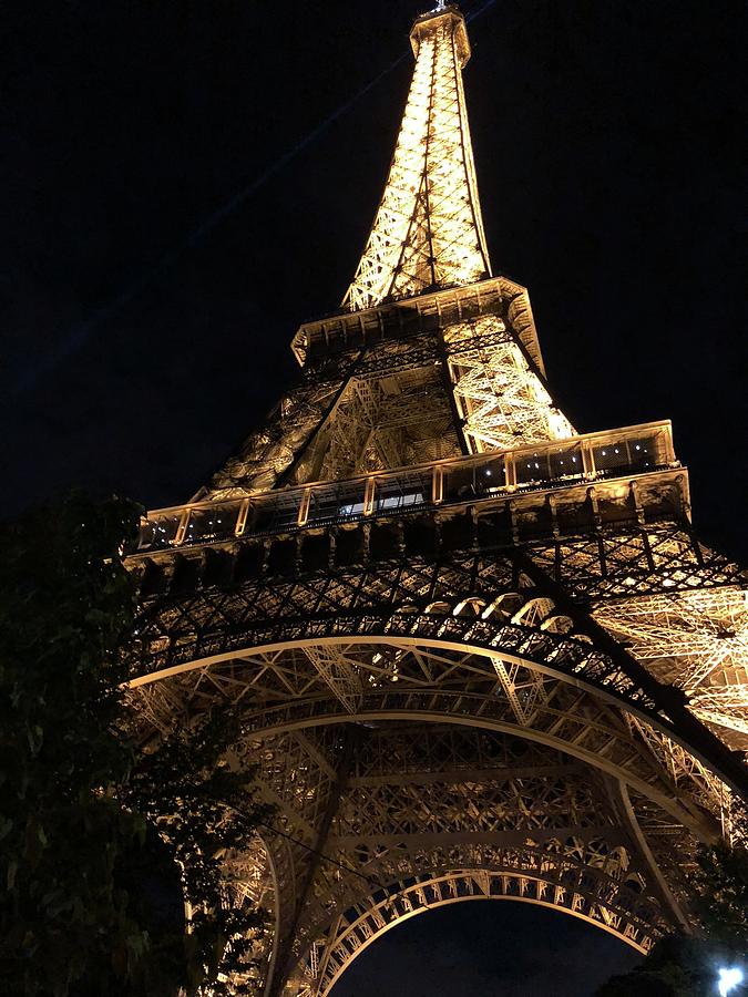 Eiffel Tower at night Photograph by Mary Kunze | Pixels