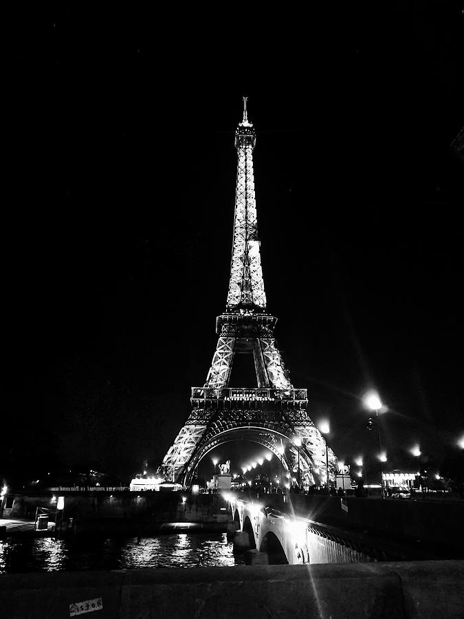 Eiffel Tower at night Photograph by Susan Lang - Fine Art America