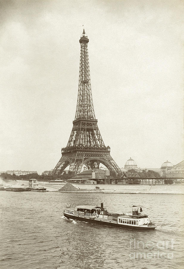 EIFFEL TOWER, c1905 Photograph by Granger