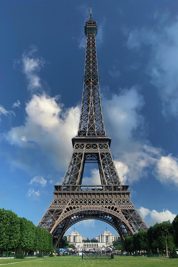 Eiffel Tower in Color Photograph by Thomas Ozga Pixels