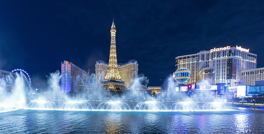 Eiffel Tower in Las Vegas Photograph by Tobiasjo