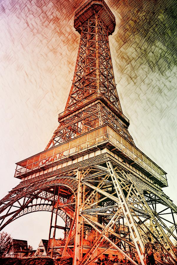 Eiffel Tower Kings Island Photograph by Robert Nagy