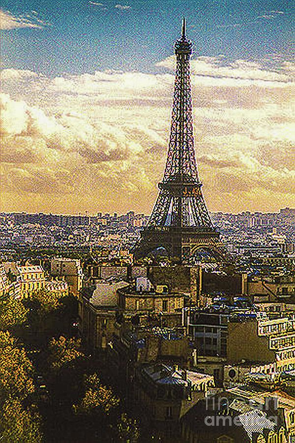 Paris Photograph - Eiffel Tower - La Tour Eiffel - Paris by D Davila